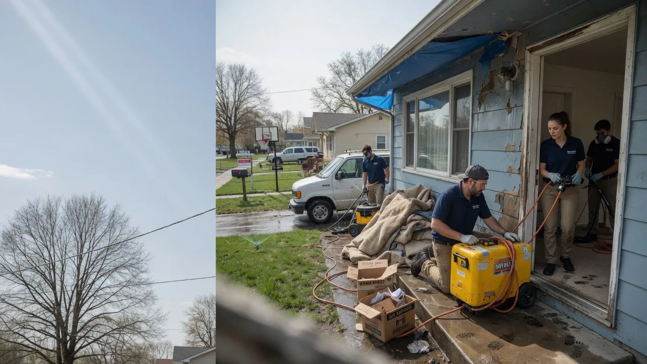 Basement Flood Cleanup in Ferndale, MI near me
